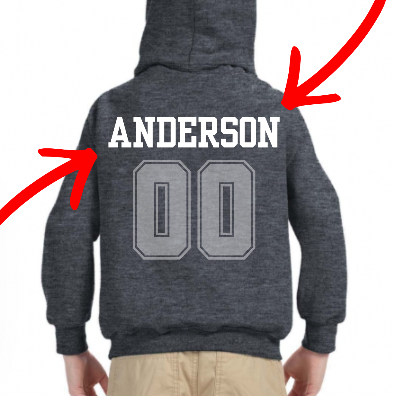 LAST NAME (back) Customization