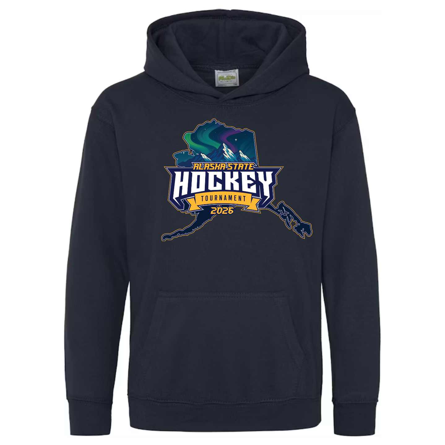 AK STATE Youth Hoodie NAVY Blue