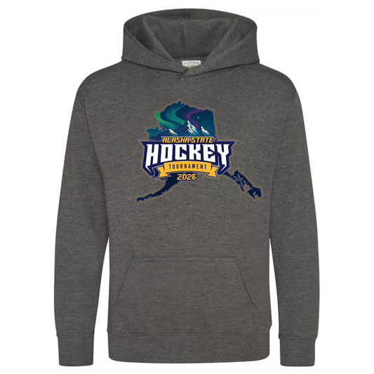 AK STATE DARK GRAY HOODIE