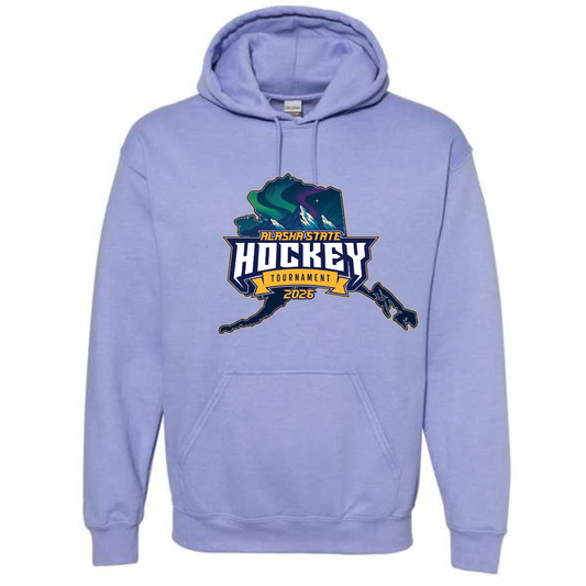 AK STATE Winter Berry HOODIE - ADULT SIZING