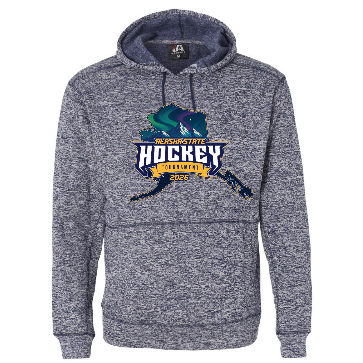 AK STATE NAVY Sport Flex HOODIE - Adult Sizing