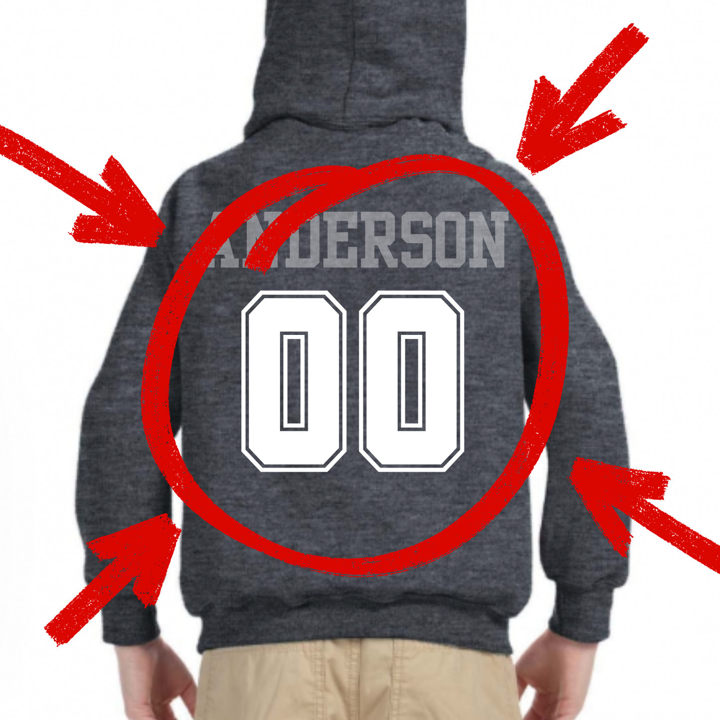 Player Number (Back)