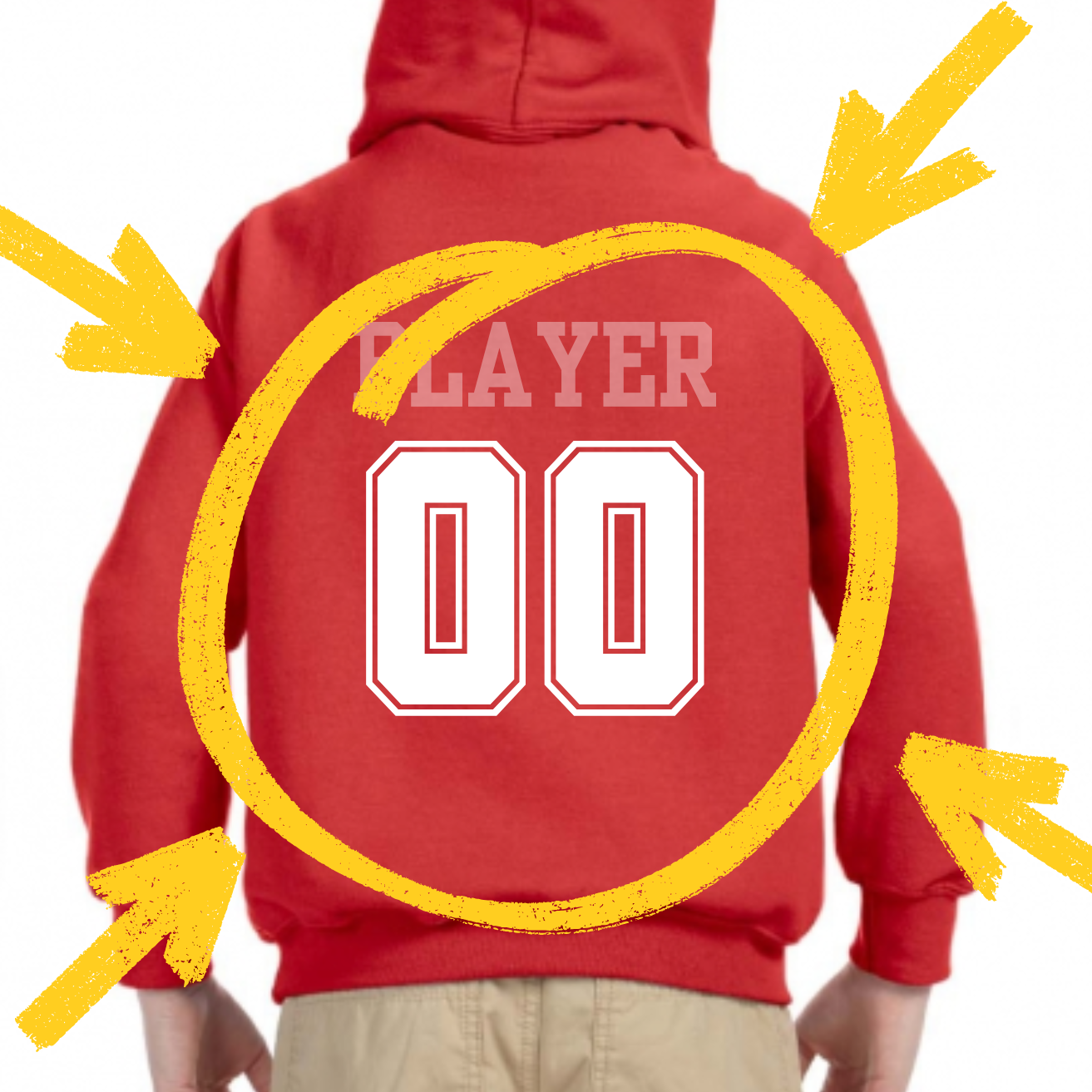 Player Number (Back)